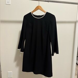 Club Monaco Black Dress with White Accents